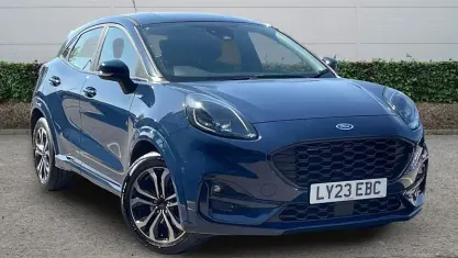Begagnad Ford Puma ST-Line 125 HK (91 kW) 2023 Blå SUV
