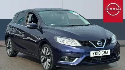Used Nissan Pulsar Tekna 116 HP (85 kW) 2017 Blue Hatchback