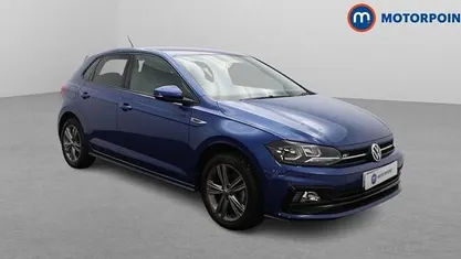 Blue Used 2021 VW Polo R-line Hatchback | £17,399 (Fair price)