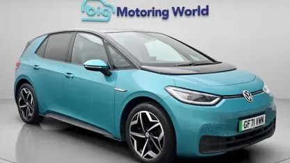 Used VW ID.3 Pro 150 kW (204 HP) 2021 Blue Hatchback