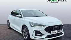 White Used 2022 Ford Focus ST-Line Hatchback | £16,495 (Fair price)