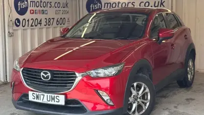 Used Mazda CX-3 105 HP (77 kW) 2017 Red SUV