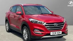 Red Used 2018 Hyundai Tucson SE SUV | £13,280 (Good price)