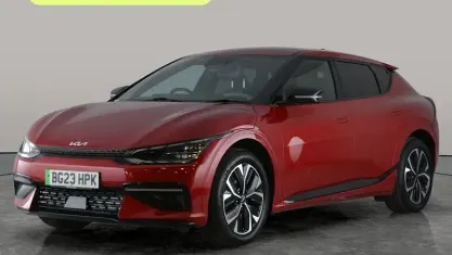 Begagnad Kia EV6 GT-Line 239 kW (325 HK) 2023 Röd SUV