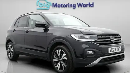 Used VW T-Cross Black Edition 110 HP (80 kW) 2023 Black SUV