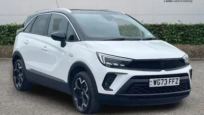 Used Vauxhall Crossland Ultimate 110 HP (80 kW) 2023 White SUV