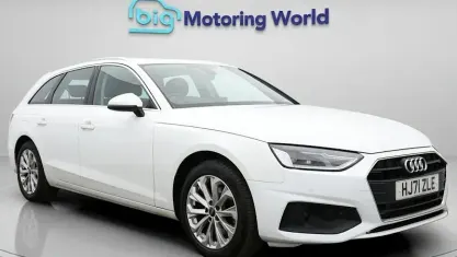 Begagnad Audi A4 150 HK (110 kW) 2021 Vit Kombi