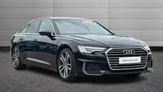 Black Used 2021 Audi A6 S-Line Sedan | £26,995 (Fair price)
