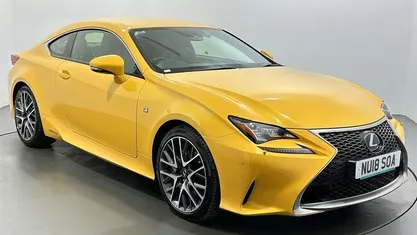 Used 2018 Lexus RC300h Sport Line Coupe | £17,309 (Fair price)