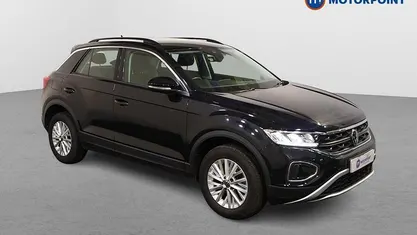 Black Used 2023 VW T-Roc Life SUV | £18,499 (Fair price)