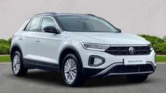 White Used 2024 VW T-Roc Life SUV | £21,238 (Fair price)
