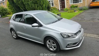 Used VW Polo Edition 90 HP (66 kW) 2017 Silver Hatchback