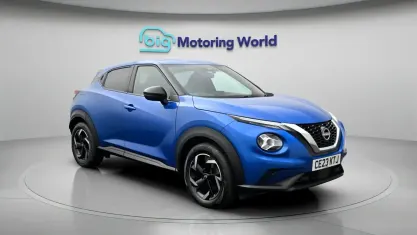 Used Nissan Juke N-Connecta 114 HP (83 kW) 2023 Blue SUV