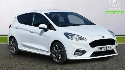 Used Ford Fiesta ST-Line 125 HP (91 kW) 2020 White Hatchback