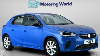 Used Vauxhall Corsa 75 HP (55 kW) 2021 Blue Hatchback