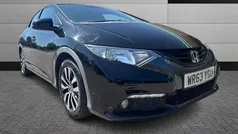 Black Used 2013 Honda Civic ES Hatchback | £3,495 (Fair price)