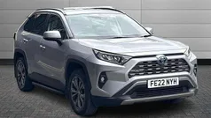 Silver Used 2022 Toyota RAV4 Hybrid Design SUV | £26,291 (Fair price)