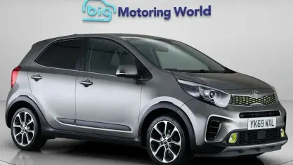 Begagnad Kia Picanto X-Line 84 HK (61 kW) 2019 Silver Halvkombi