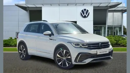 Used VW Tiguan R-line 150 HP (110 kW) 2022 White SUV