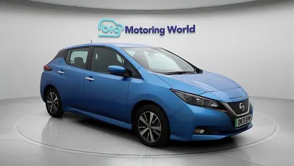 Blue Used 2021 Nissan Leaf Acenta Hatchback | £8,686 (Good price)