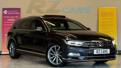 Grey Used 2019 VW Passat R-line Estate | £11,295 (Fair price)