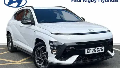 Used Hyundai Kona N Line 129 HP (94 kW) 2025 White SUV