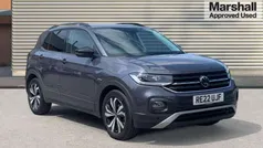 Grey Used 2022 VW T-Cross Black Edition SUV | £17,815 (Fair price)