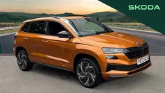 Phoenix orange metallic Used 2023 Skoda Karoq SportLine SUV | £24,790 (Fair price)