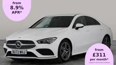 White Used 2022 Mercedes CLA180 AMG line Sedan | £23,251 (Fair price)