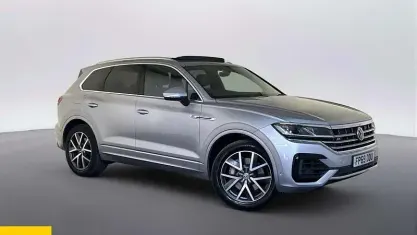 Used VW Touareg R-line 340 HP (250 kW) 2019 Silver SUV