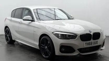 Used BMW 120 M Sport 190 HP (139 kW) 2018 White Hatchback
