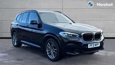 Black sapphire Used 2021 BMW X3 M Sport SUV | £25,667 (Super price)