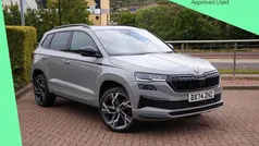 Meteor grey Used 2024 Skoda Karoq SportLine SUV | £28,000 (Fair price)