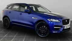 Blue Used 2019 Jaguar F-Pace R-Sport SUV | £16,895 (Fair price)