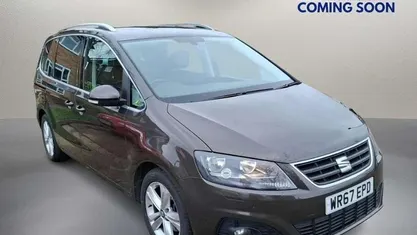Used Seat Alhambra XCELLENCE 150 HP (110 kW) 2017 Brown MPV
