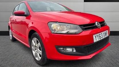 Used VW Polo Edition 60 HP (44 kW) 2013 Red Hatchback