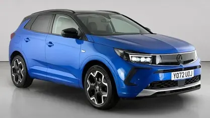 Used Vauxhall Grandland X Ultimate 131 HP (96 kW) 2022 Blue SUV