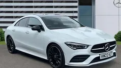 White Used 2022 Mercedes CLA220 AMG Line Premium Plus Sedan | £29,417 (Fair price)