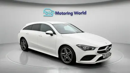Used Mercedes CLA220 Shooting Brake AMG line 190 HP (139 kW) 2022 White Estate