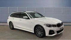 White Used 2021 BMW 320 M Sport Estate | £20,995 (Fair price)