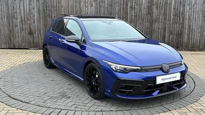 Blue Used 2025 VW Golf VIII Black Edition Hatchback | £42,399 (Fair price)