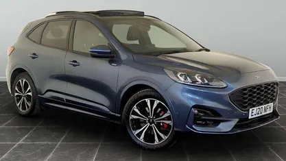 Blue Used 2020 Ford Kuga ST-Line X SUV | £17,495 (Fair price)