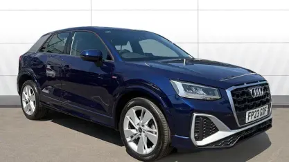 Used Audi Q2 S-Line 150 HP (110 kW) 2023 Blue SUV