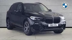 Black Used 2021 BMW X5 M Sport SUV | £43,680 (Fair price)