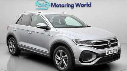 Begagnad VW T-Roc R-line 190 HK (139 kW) 2023 Silver SUV
