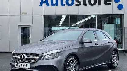 Used Mercedes A160 AMG line 102 HP (75 kW) 2018 Hatchback