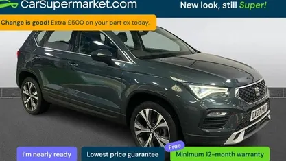 Used Seat Ateca SE Technology 110 HP (80 kW) 2023 Green SUV