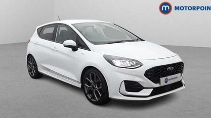 Używany Ford Fiesta ST-Line 125 KM (91 kW) 2021 Biały Hatchback