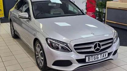 Used Mercedes C220 170 HP (125 kW) 2016 Silver Sedan