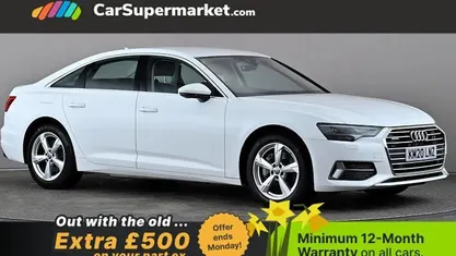 Used Audi A6 Sport 245 HP (180 kW) 2020 White Sedan